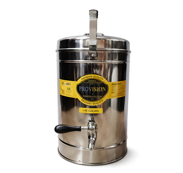 Stainless Steel Hot Tea / Chai Container Dispenser  (  Available in 3 sizes)