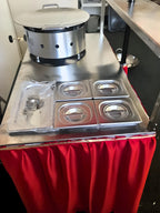 Live Tikki/Chaat Counter Trolly for Catering & Restaurant on Wheels