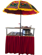 Live Tikki/Chaat Counter Trolly for Catering & Restaurant on Wheels