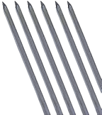 Stainless Steel BBQ Kabob Skewers – Flat Design (1 Pc)
