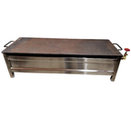 Large Dosa Bhatti Iron Tava / Grill for Restaurant / Catering - 39 x 15 x 13 Inch