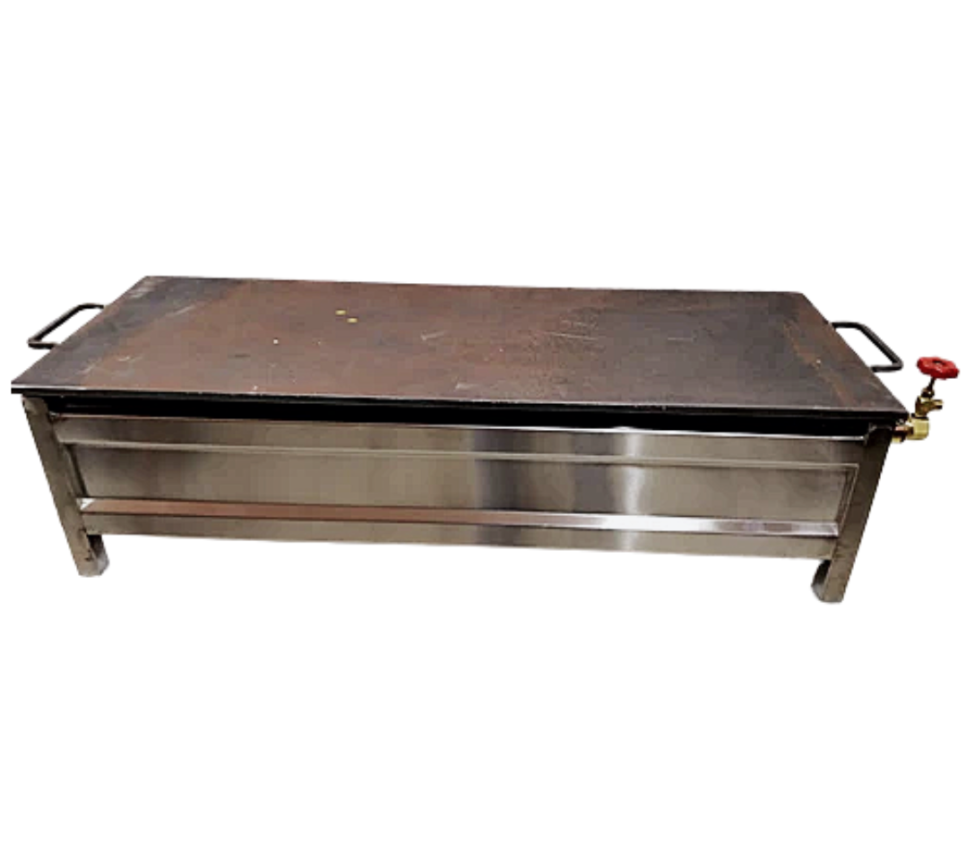 Large Dosa Bhatti Iron Tava / Grill for Restaurant / Catering - 39 x 15 x 13 Inch