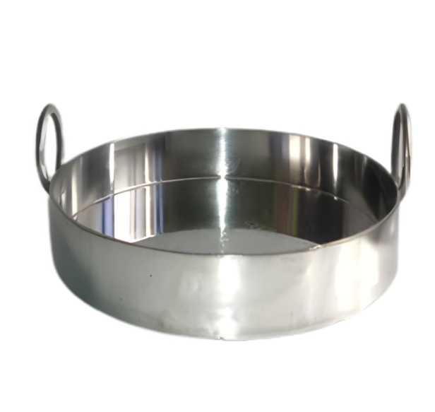 Stainless Steel Wall Type Jalebi Kadai (2 Sizes)
