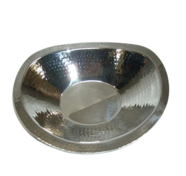 Stainless Steel Oval Shape Roti Basket for Restaurants