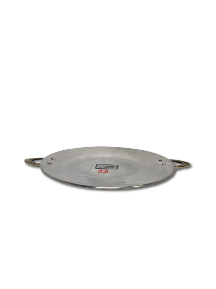 Stainless Steel Tawa for Serving Ware (Plain) - 2 Sizes