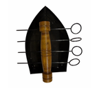 Tandoor Skewer Holder with Wooden Handle (Tabletop Barbecue)