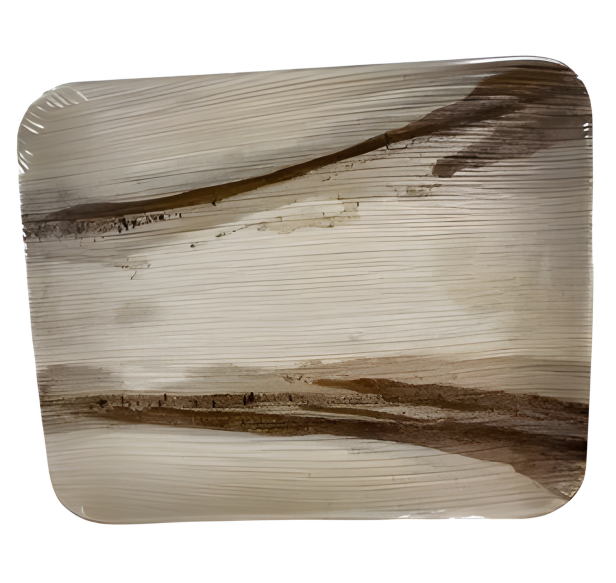 Eco-Friendly Disposable Rec. Plates - 12 x 10" (Pack of 25 Pcs)