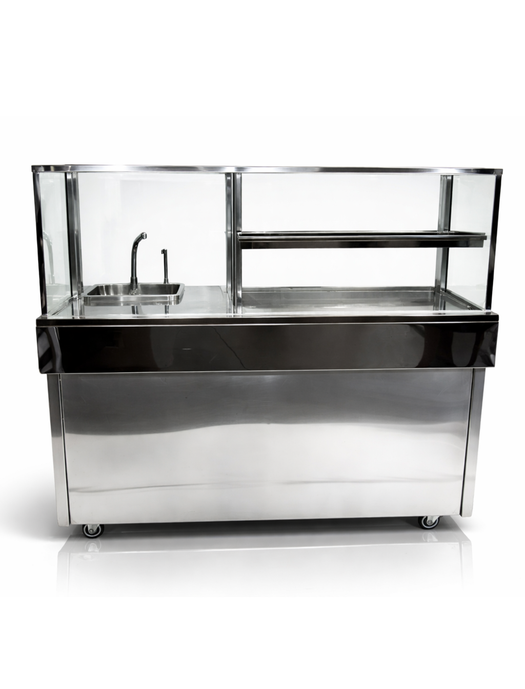 S.S. Juice Counter with Sink