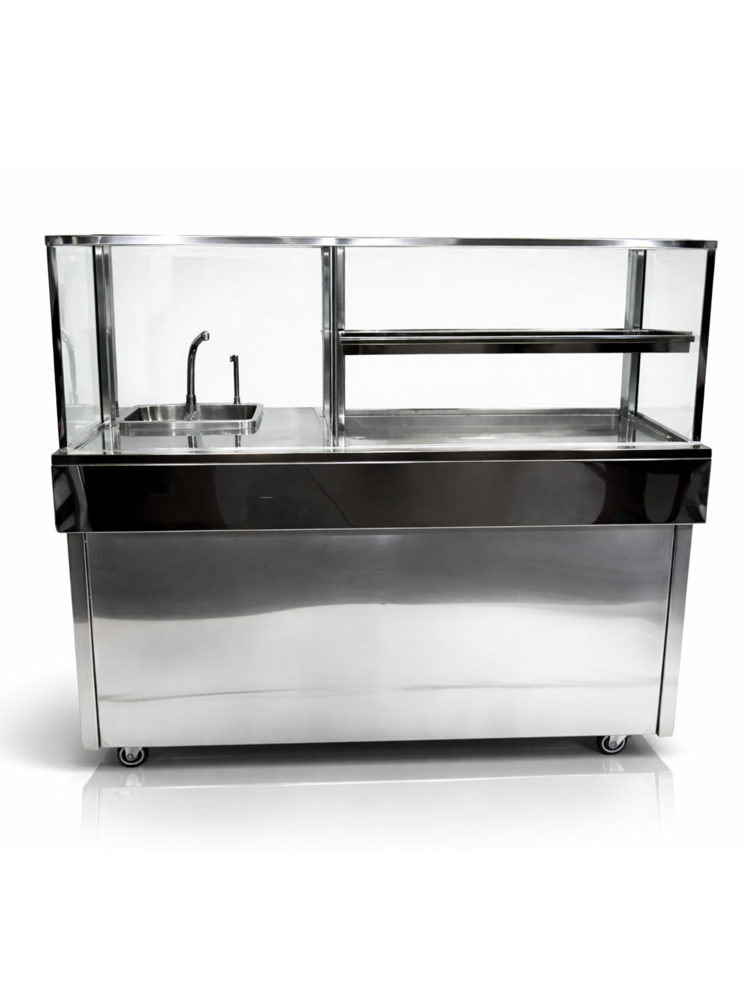 S.S. Juice Counter with Sink