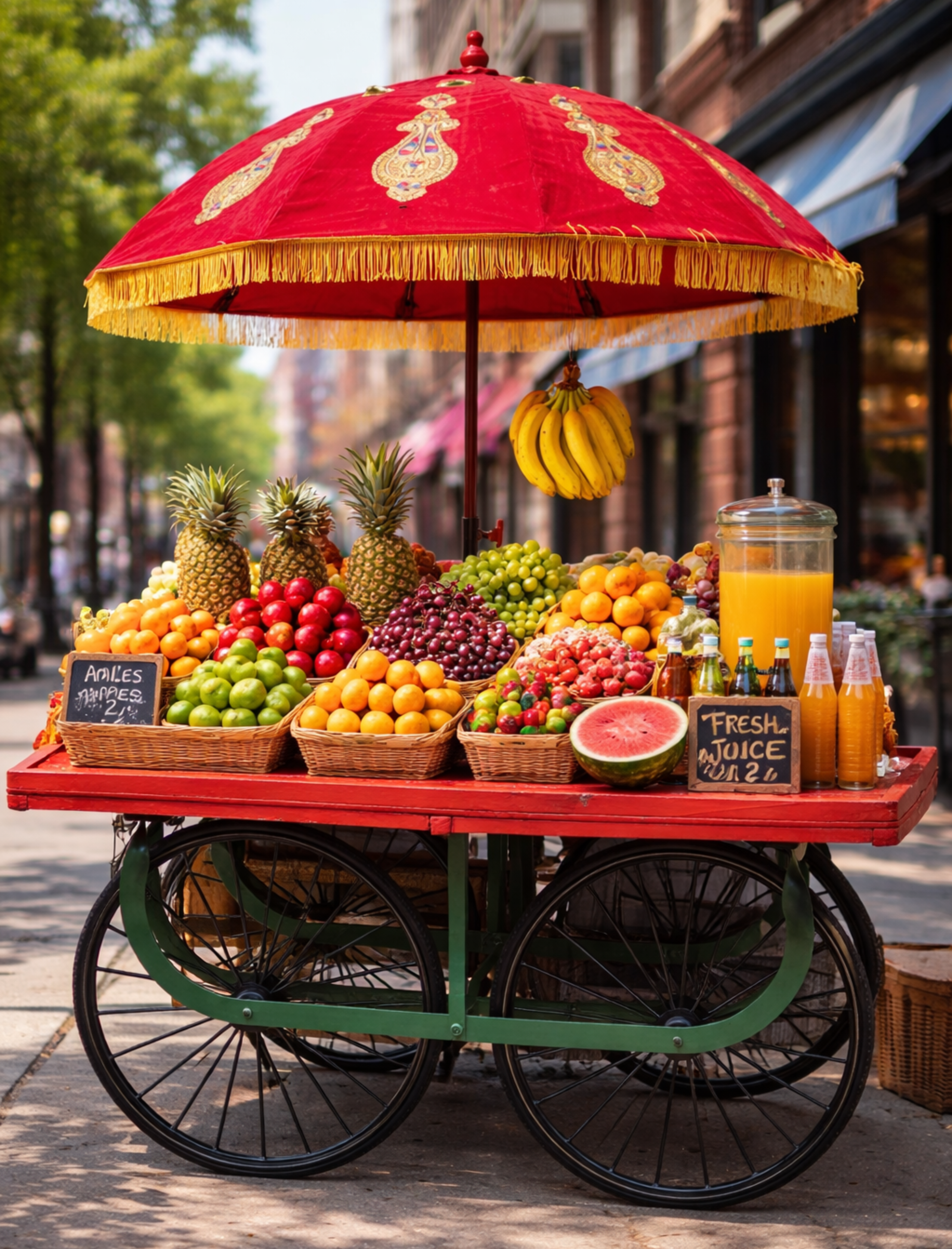 Food Push Cart