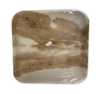 Eco-Friendly Disposable Square Plates - 9 x 9" (Pack of 25 Pcs)