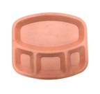 Clay 4 Compartment Plate