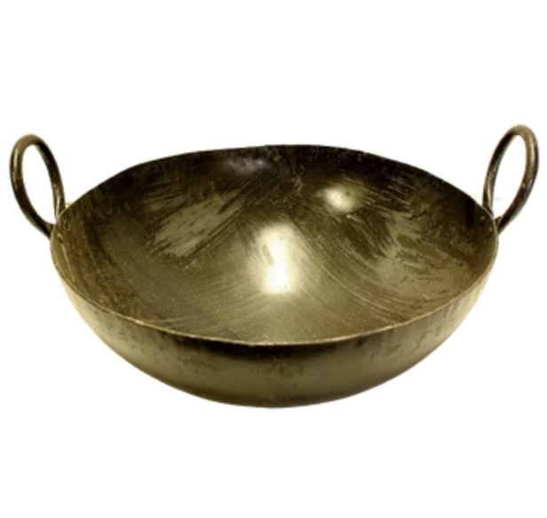 Large Size Mild Steel (MS) Plain Kadai (4 sizes)