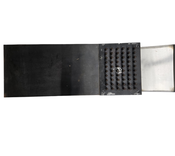M.S. Roti Bhatti/Grill W/Puffer for Restaurant & Catering with Handle - 51"