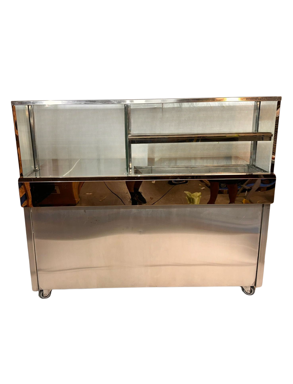 Commercial Stainless Steel Tikki Counter With Tawa & GN Pan
