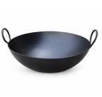 Black Iron M S Kadai, Available in 3 Sizes