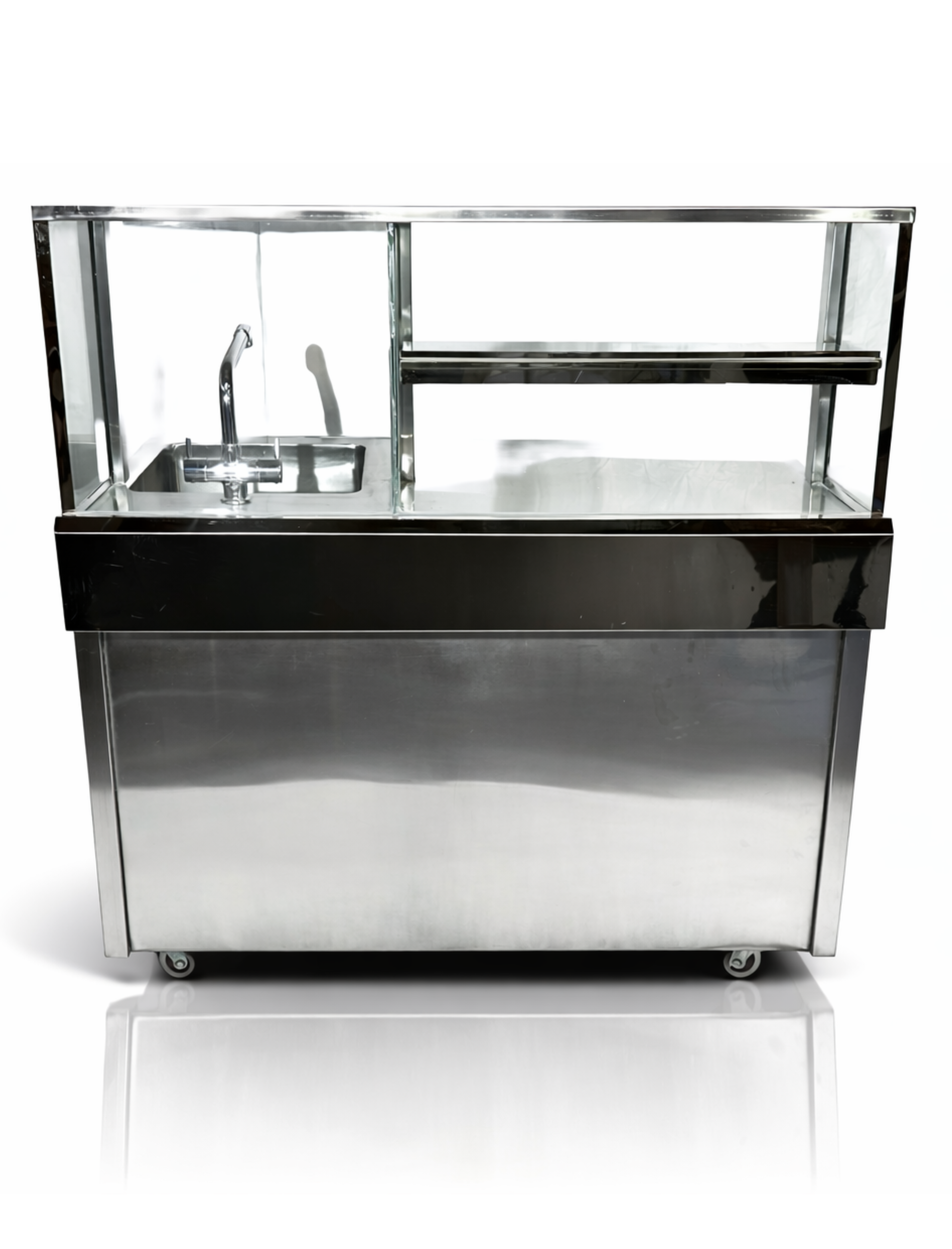 S.S. Juice Counter with Sink