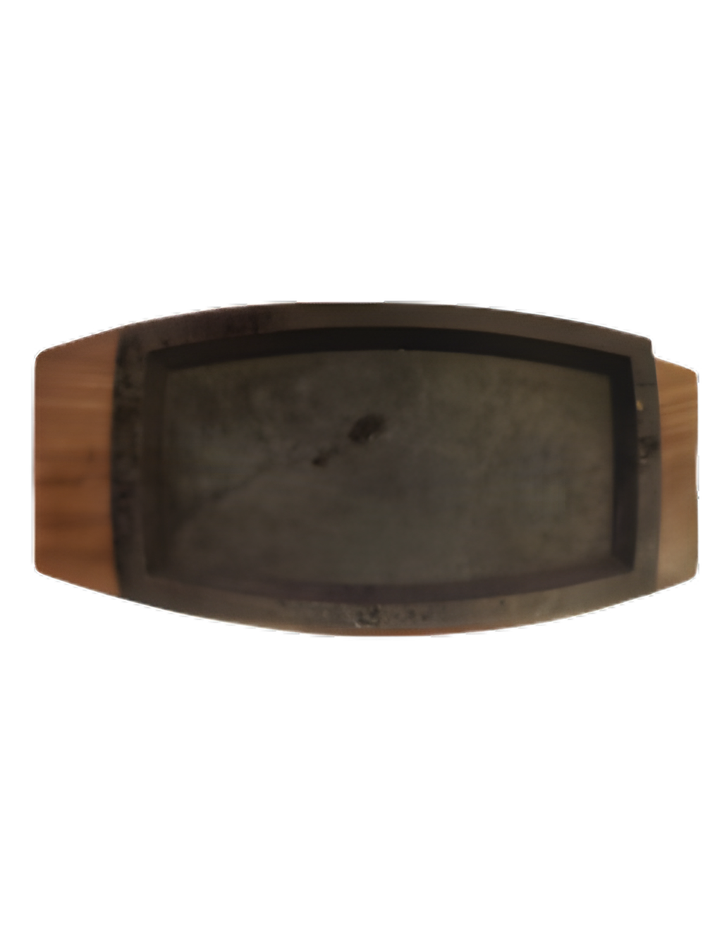 Cast Iron Sizzler Plate with Wooden Base 5