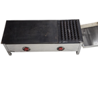 M.S. Roti Bhatti/Grill W/Puffer for Restaurant & Catering with Handle - 51"