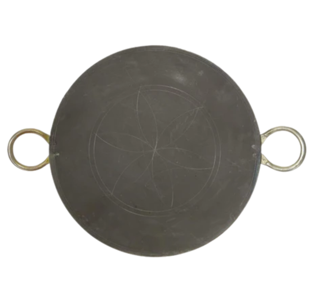 Large Tawa w/ Handle, Iron Roti / Pav Bhaji Tava (5 sizes)