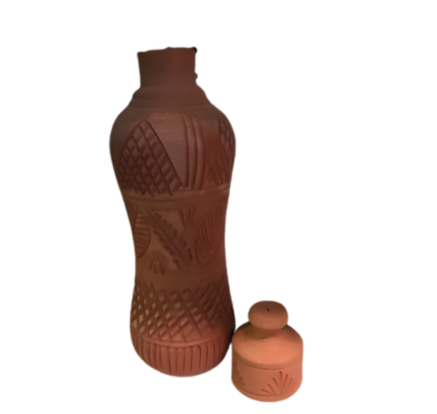 Clay Water Bottle 13"X3"