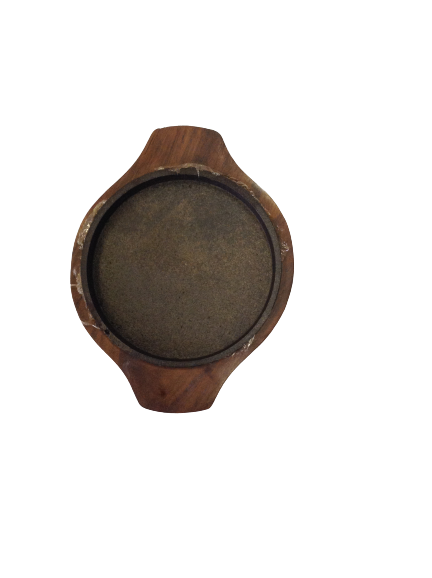 Cast Iron Sizzler Plate with Wooden Base 3