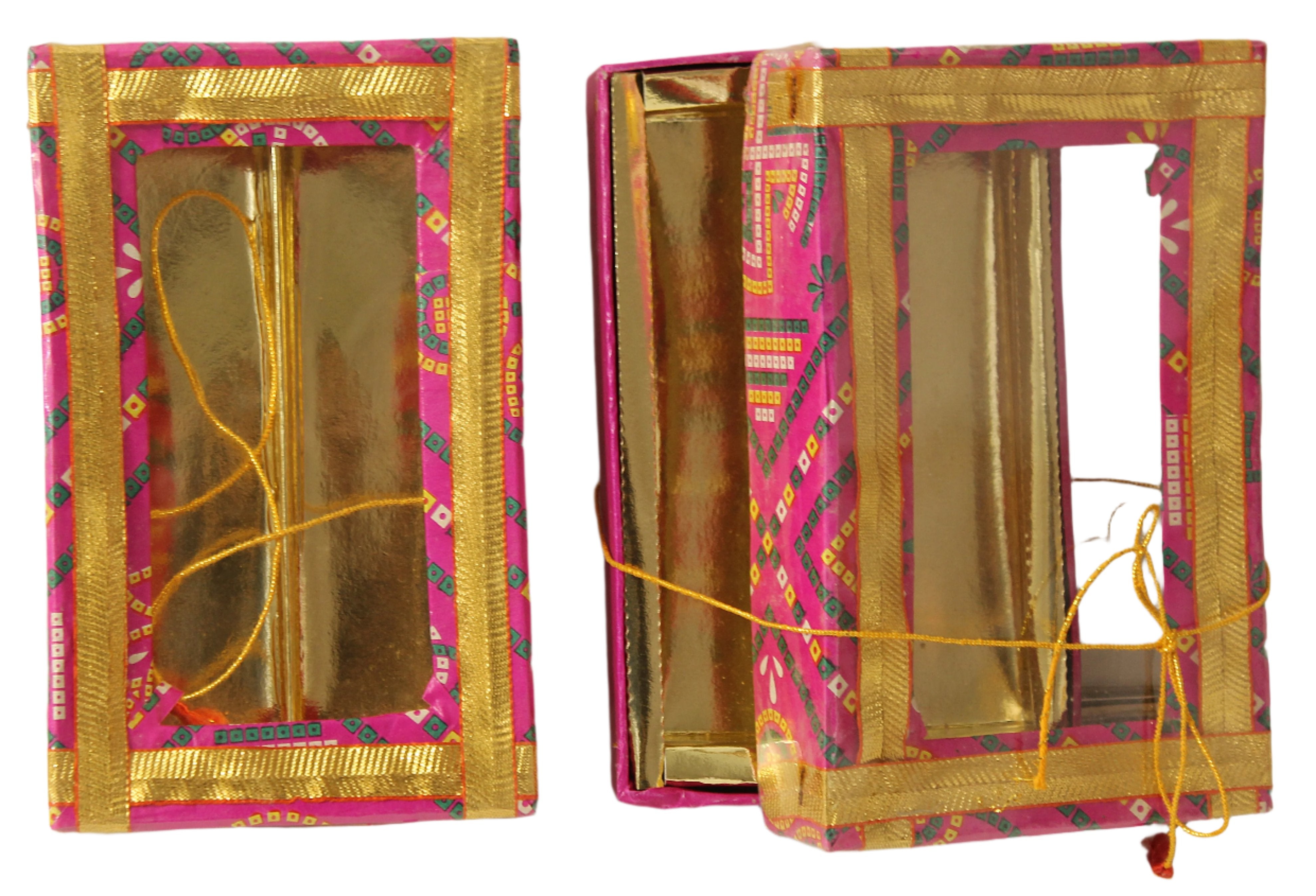 Pink Bandhani Sweet Box