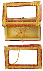 Red Bandhani Sweet Box 1 Kg