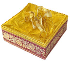 Golden Red Square Tokri