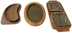 Set of 3 Irregular Shaped Sizzler Plates 2