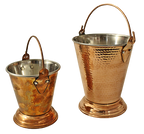 Copper Hammered Bucket (2 Sizes)