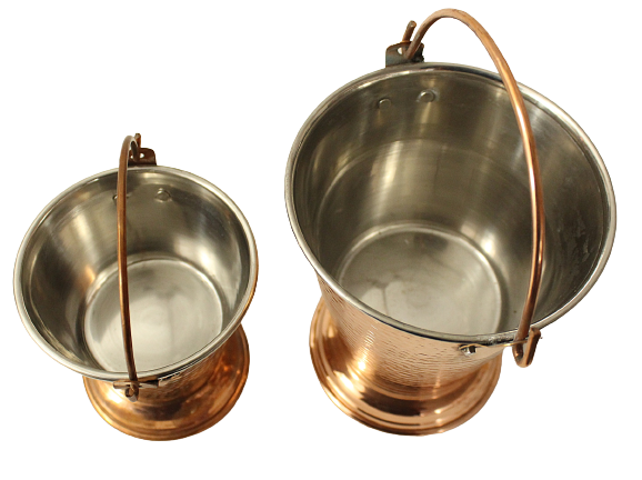 Copper Hammered Bucket (2 Sizes)