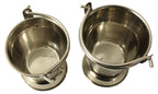 Stainless Steel Hammered Bucket (2 Sizes)
