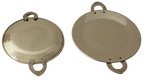 Stainless Steel Hammered Tawa For Serving (3 Sizes)