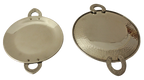 Stainless Steel Hammered Tawa For Serving (3 Sizes)