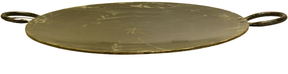 Large Tawa w/ Handle, Iron Roti / Pav Bhaji Tava (5 sizes)