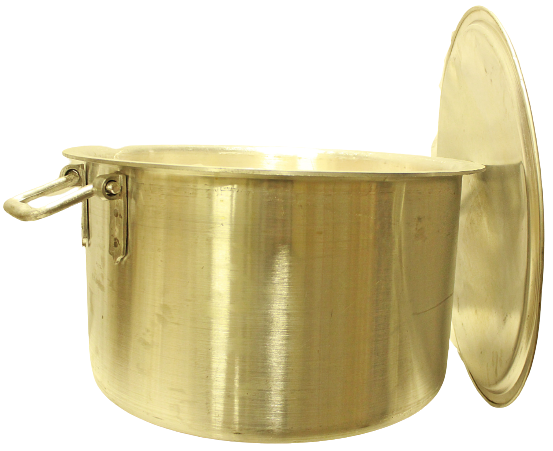 Aluminium Tapala  Patila / Pot w/ Lid for Catering / Restaurant (9 Sizes)