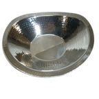 Stainless Steel Oval Shape Roti Basket for Restaurants