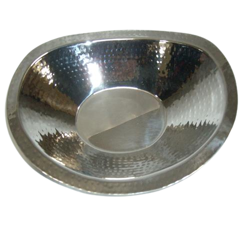 Stainless Steel Oval Shape Roti Basket for Restaurants