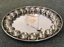 Stainless Steel Bahubali Thali with 21 Bowls - 22" Diameter