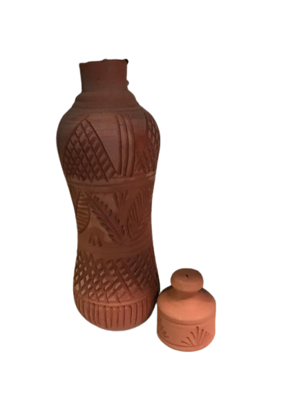 Clay Water Bottle 13"X3"