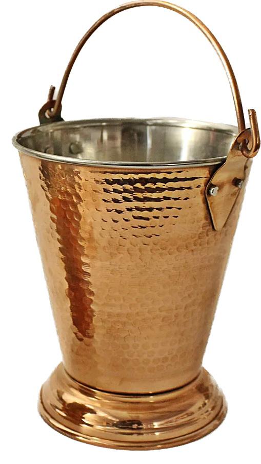 Copper Hammered Bucket (2 Sizes)