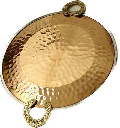 Copper Hammered Tava (3 Sizes)