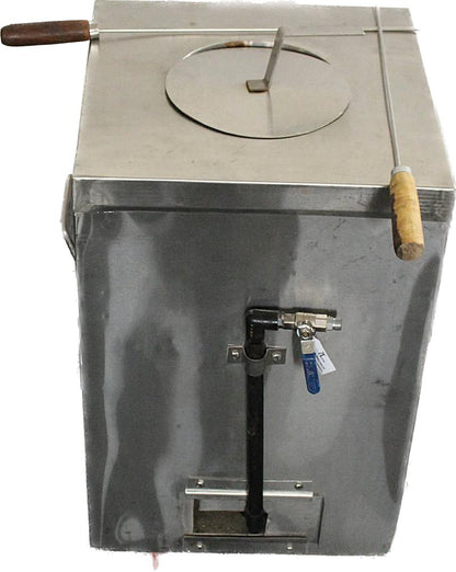 Portable Small S.S. Square Baby Tandoor for Home