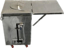 Portable Small S.S. Square Baby Tandoor for Home w/ Folding Grill Platform