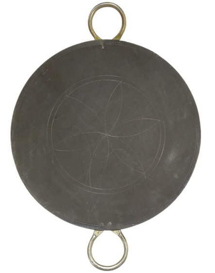 Large Tawa w/ Handle, Iron Roti / Pav Bhaji Tava (5 sizes)