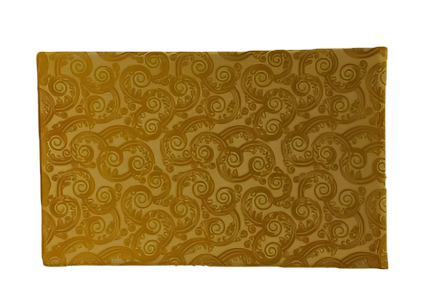 Beautiful Decorative Empty Sweet Boxes with Gold Leaf Pattern - 1/4 Kg