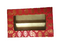 Red-Colored Indian Sweet Boxes with 2 Compartments - 1/4 Kg Size - Outer: 7" x 4.5" x 1.75", Inner: 6.75" x 4.25" x 1.51"