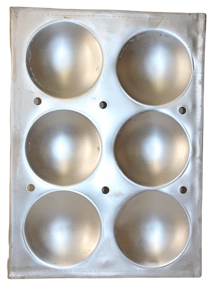 Aluminum Jumbo Idli Steamer Tray For 6 Large Idlis