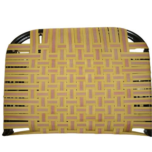 Indian Style Folding Bed (Charpai / Khaat) W/ Metal Frame & Nylon Straps